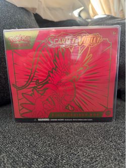 Pokémon TCG Scarlet & Violet Elite Trainer Box (Both Art) new/sealed