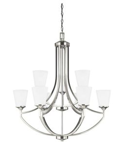 New Nine Light Chandelier