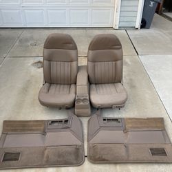 S10 Interior Bucket Seats