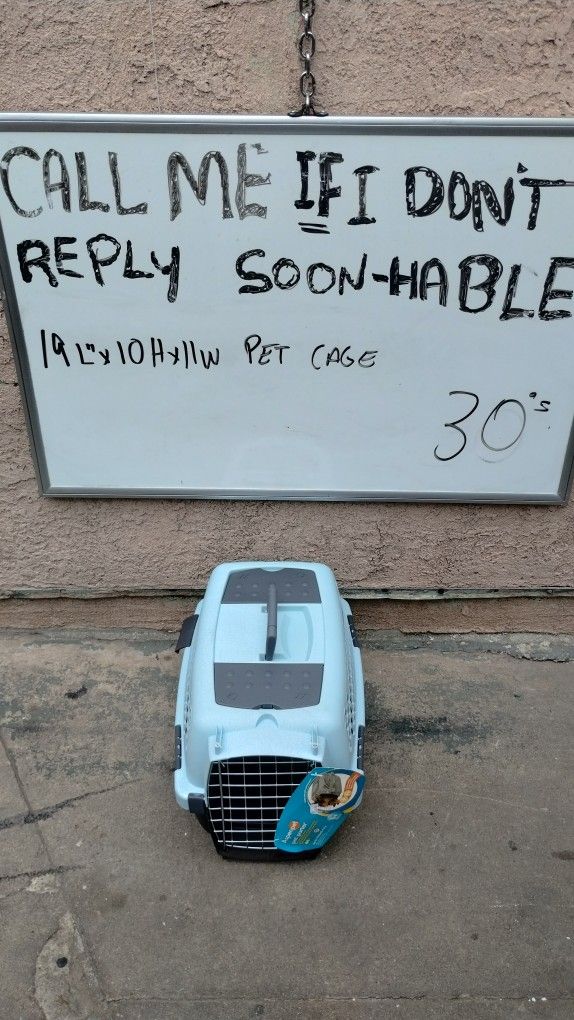 Pet Cage Crate Carrier
