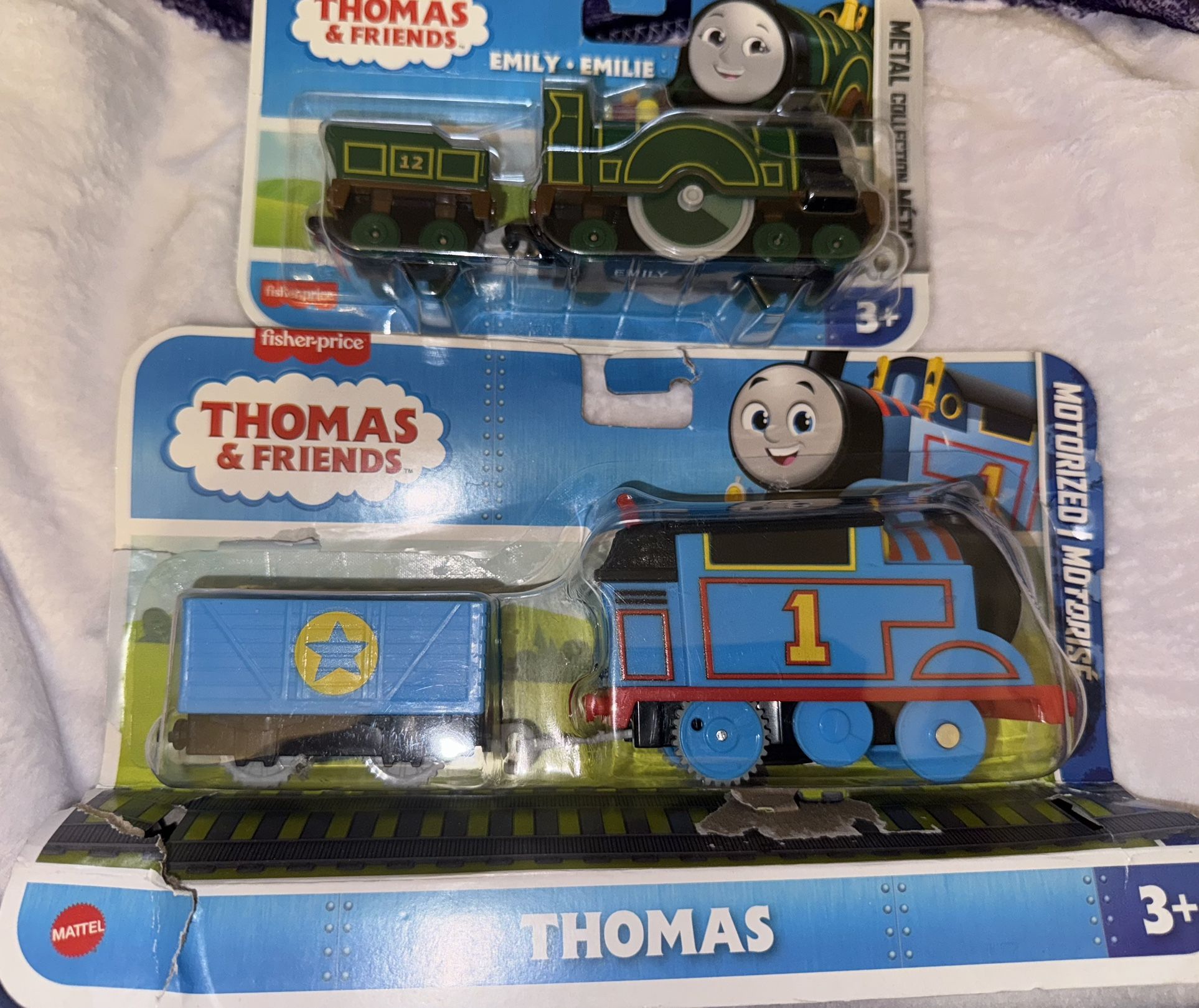Thomas & Friends Dos Trenes 🚂 Nuevos Una Caja Maltrata Los Dos Por $10