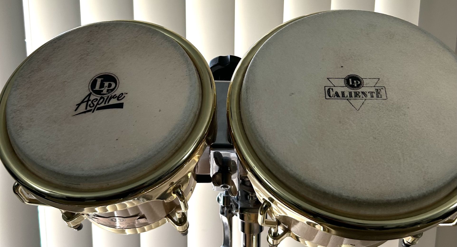 set of Latin Percussion (LP) drums,