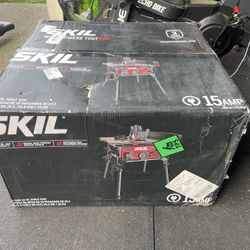 New Skil 15 Amp 10 In Portable Table Saw