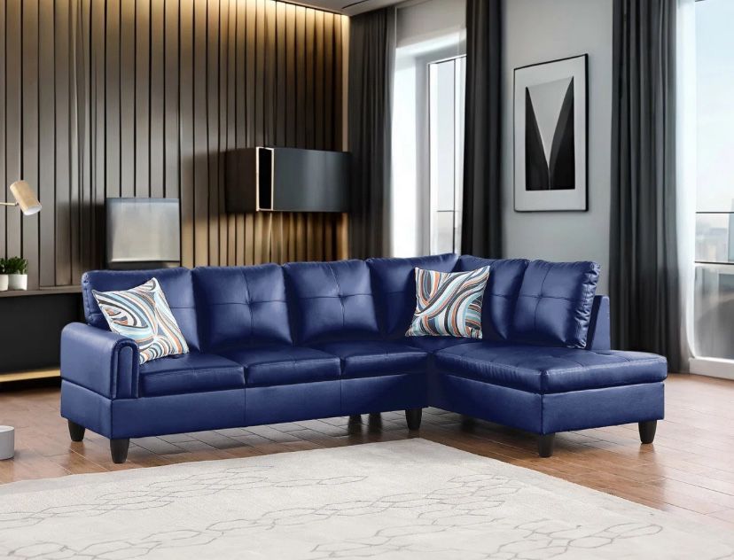 Small Blue Couch Basically Like New