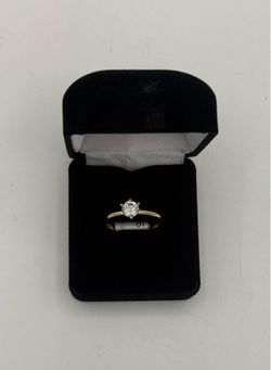 14K Yellow Gold Solitaire Ring Size 10 – 2.0 Grams