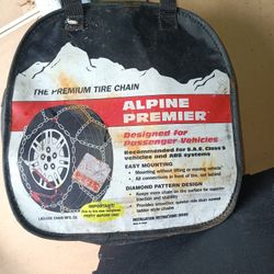 Pair Of Alpine Premier Tire Chains