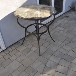 Tall Table For Snaking Or Breakfast 