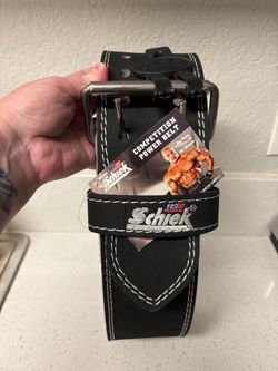Schiek Competition Power Belt, size Large. Brand new, never used!!