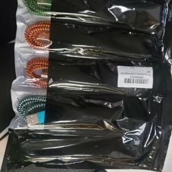 5 Pack usb C CABLES 