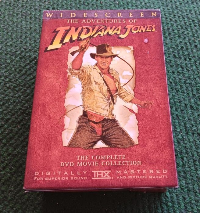 Indiana Jones - The Adventure Collection (DVD, 2003, 4-Disc Set, Widescreen)