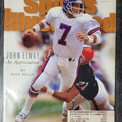 1997 John Elway Sports Illustrated Appreciation Tribute Magazine Denver Broncos 