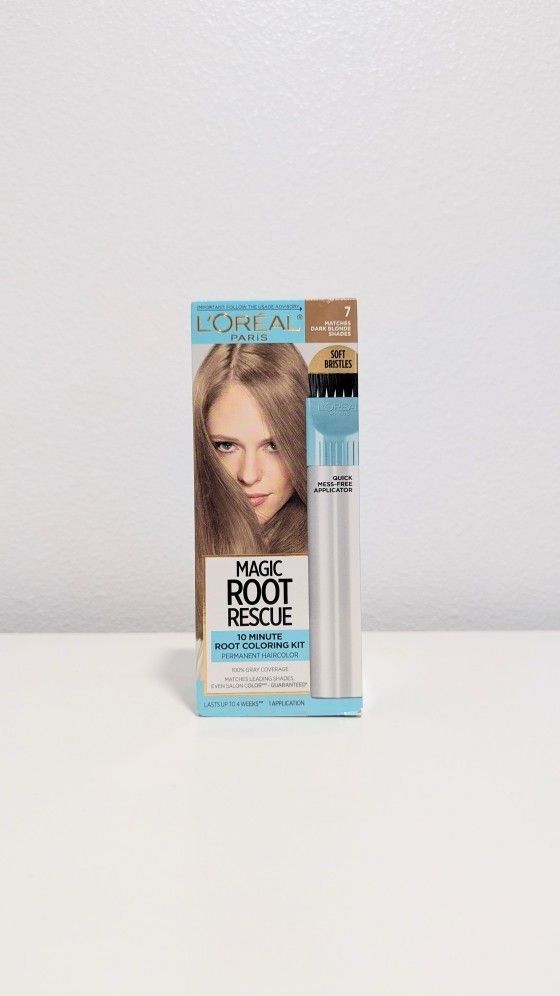 L'Oreal Magic Root Rescue Permanent Hair Color, Matches Dark Blonde Shades