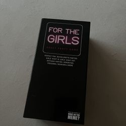 FOR THE GIRLS Card Game