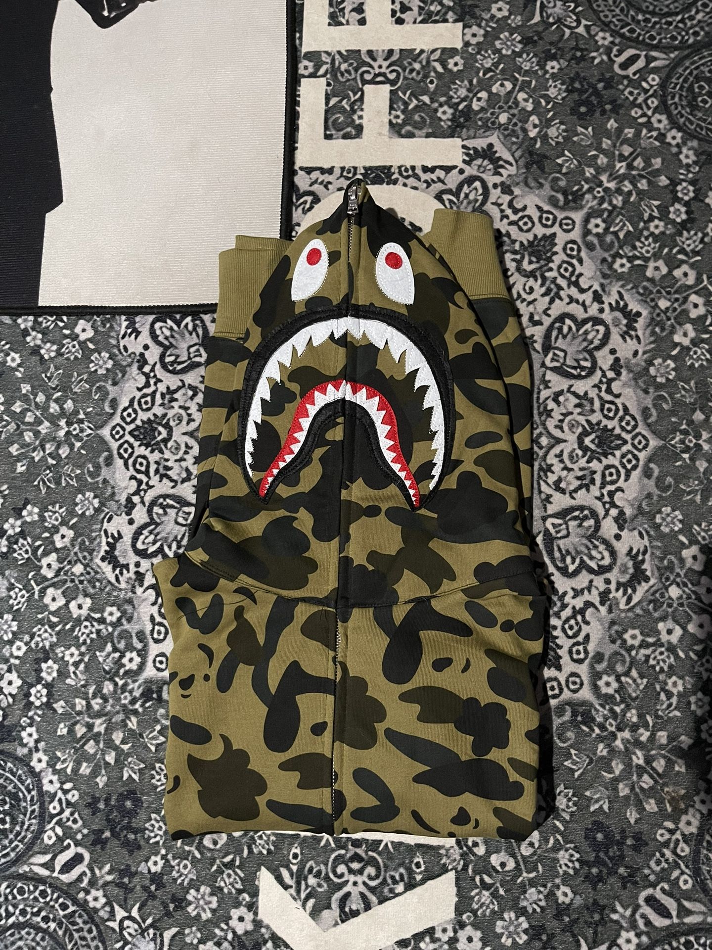 Bape Shark Hoodie Size XL