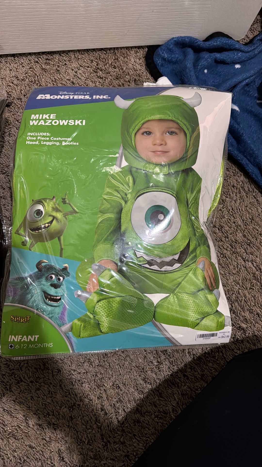 6-12 Months Mike Wazowski