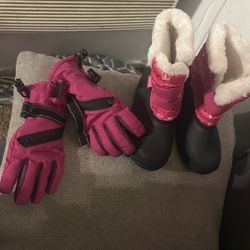Botas De Nieve Para Niña 