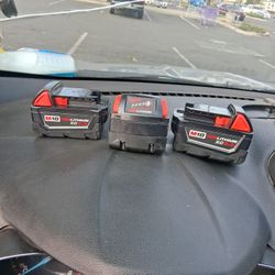 Milwaukee batteries