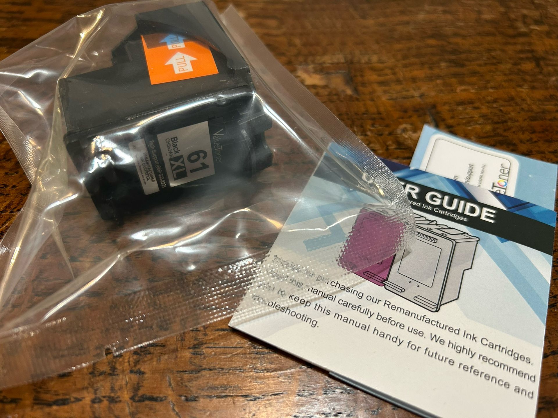 Black Printer Ink 61XL