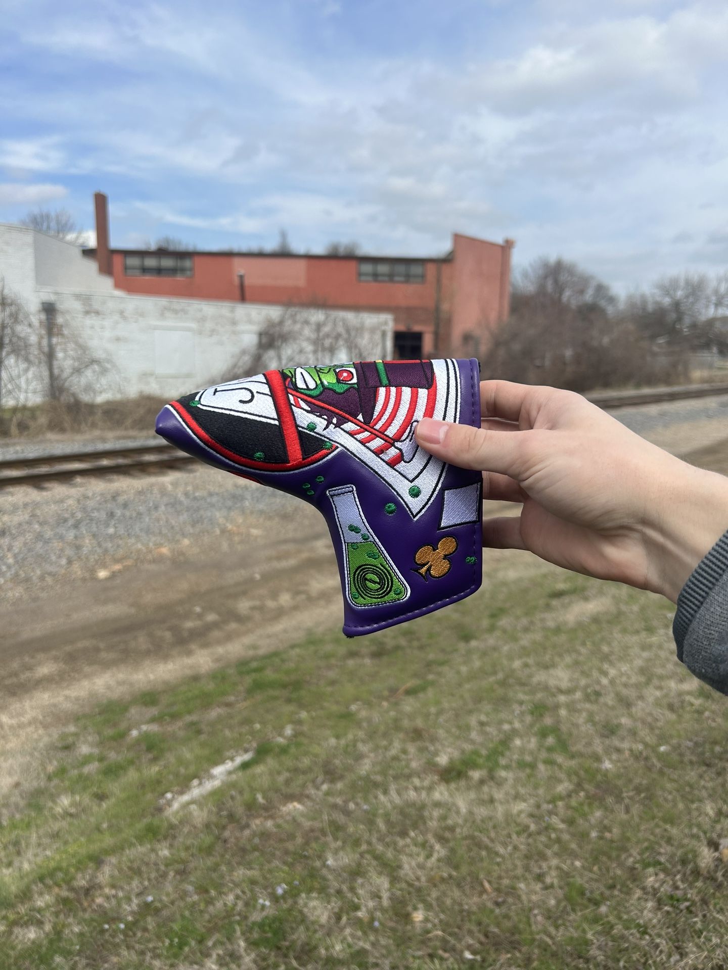 Joker putter headcover