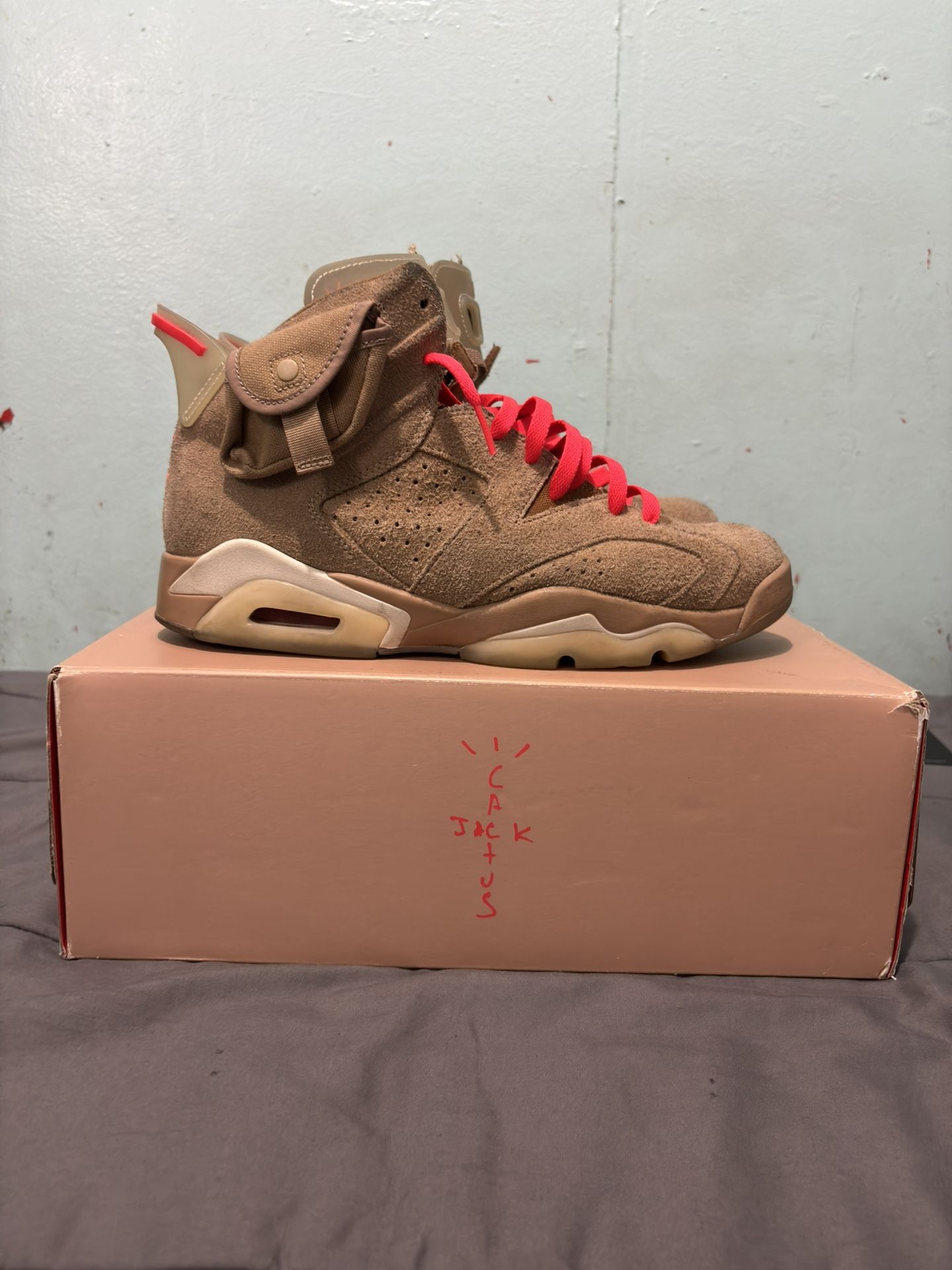 Jordan 6 Travis Scott British Khaki