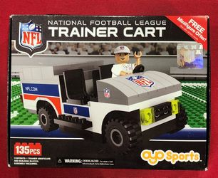 NFL Building Bricks Trainer Carts