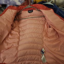 Patagonia Pink Girls Jacket Size XL/14