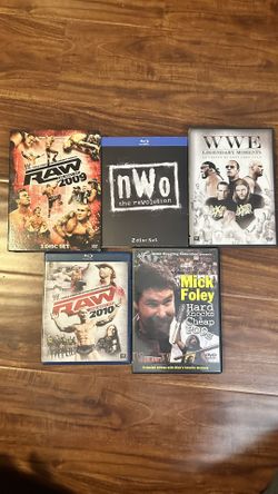 WWE DVD and Blu-ray Lot