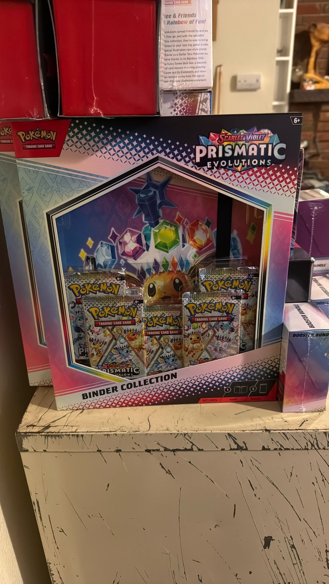 Pokemon Prismatic Evolutions Binder Collection