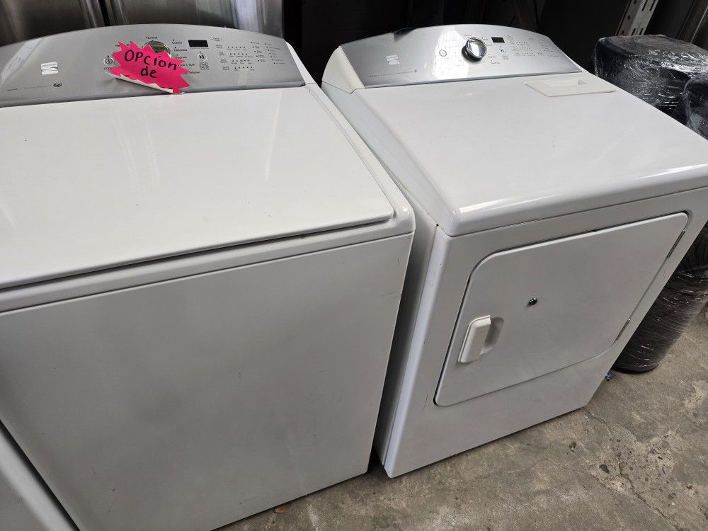 Electric Washer And Dryer By Kenmore 
