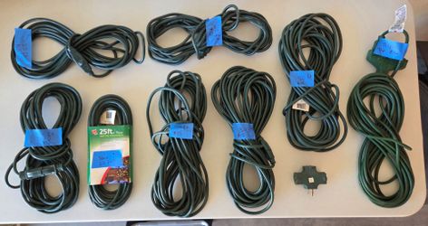 - 50 foot extension cord. $14 EACH. Located in Buckeye Arizona near I-10 and Verrado exit.
