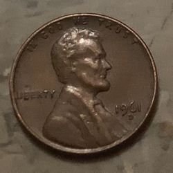 Penny 1961 D 