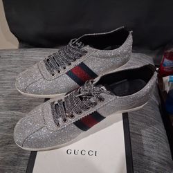 Authentic Gucci Glitter Shoes