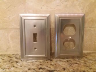 Chrome outlets and switchplate covers