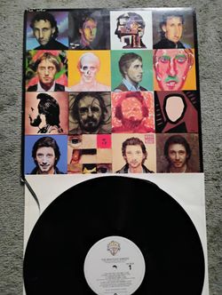 WHO "Face Dances" LP & Poster @1981 Warner Bros Records CLEAN