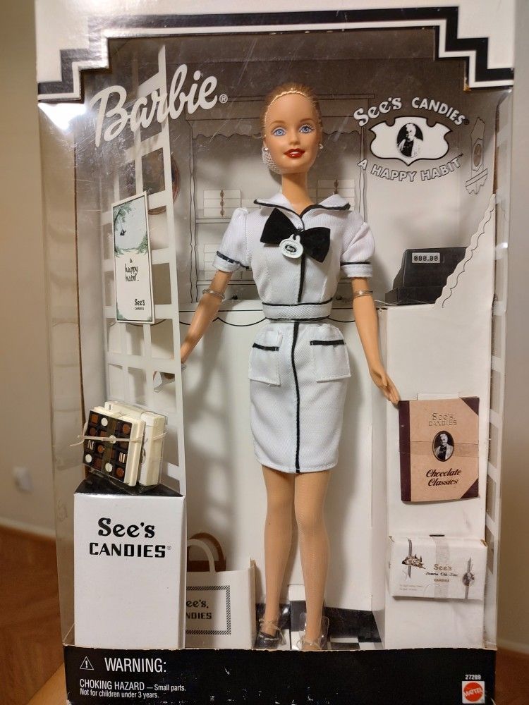 1999 Collection Barbie See's Candies