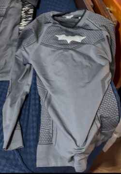 Young LA gray Batman Compression shirt