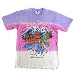 Warren Lotas Las Vegas ‘Lay Down Your Pistol’ Tie Dye Shirt Size: S