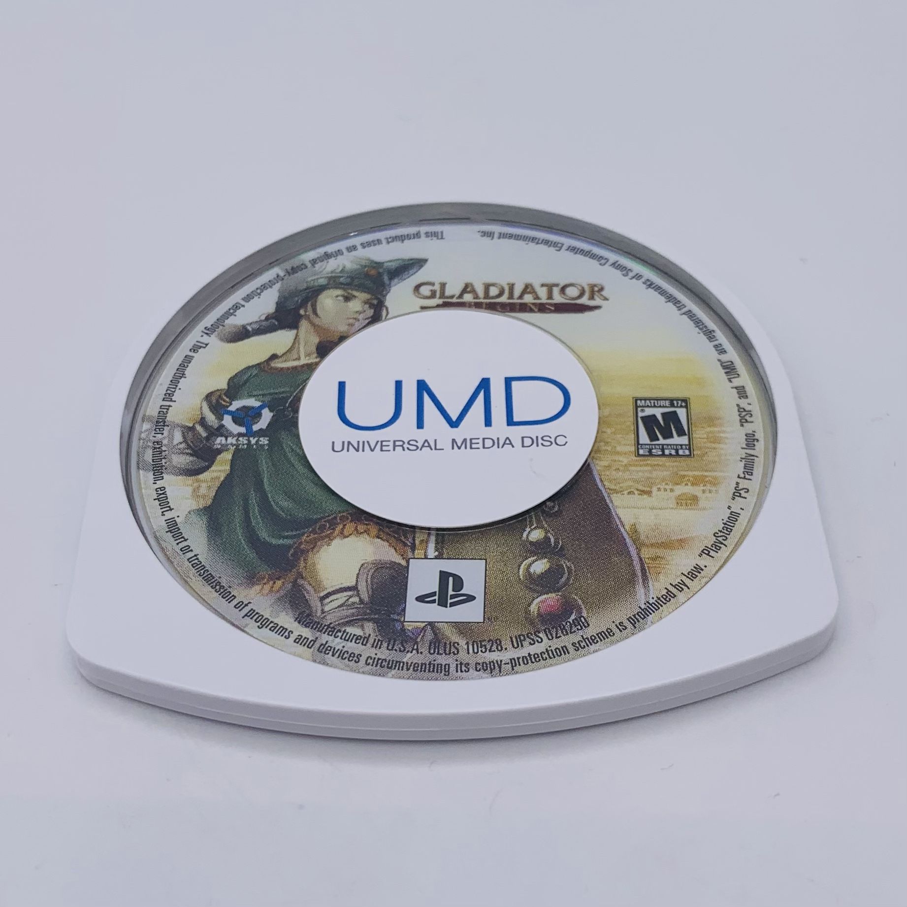 Gladiator Begins Sony PlayStation Portable PSP 2010 UMD Only TESTED