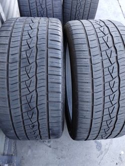 295/35/21 matching set 70% tread