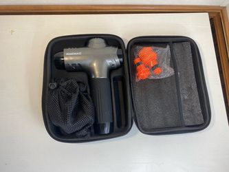 Massage Gun Deep Tissue Muscle Massager Percussion Massager,Silver