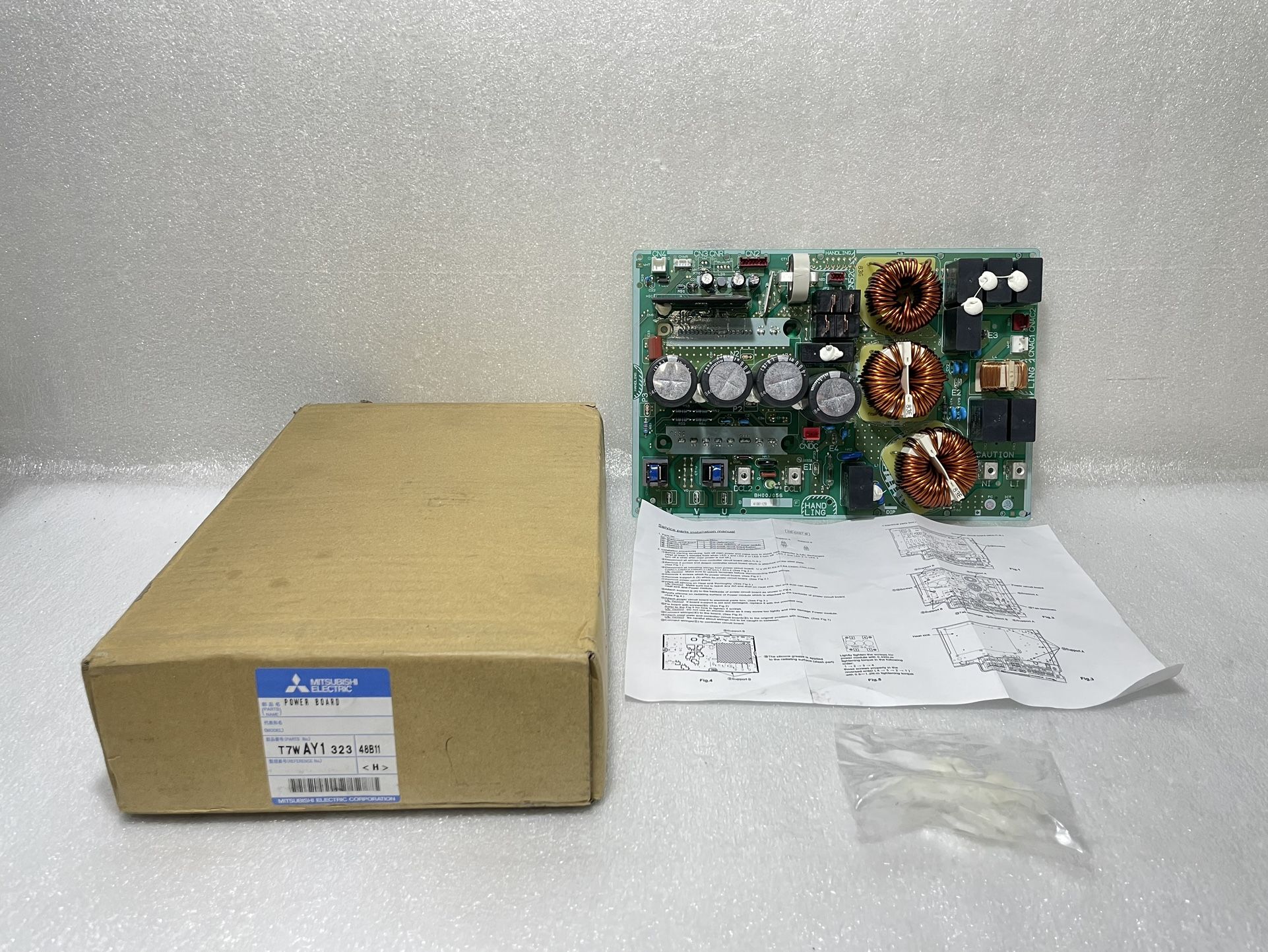 Mitsubishi Electric T7W AY1 323 Power Board for MXZ-8C60NA-U1 Split Heat Pump AC