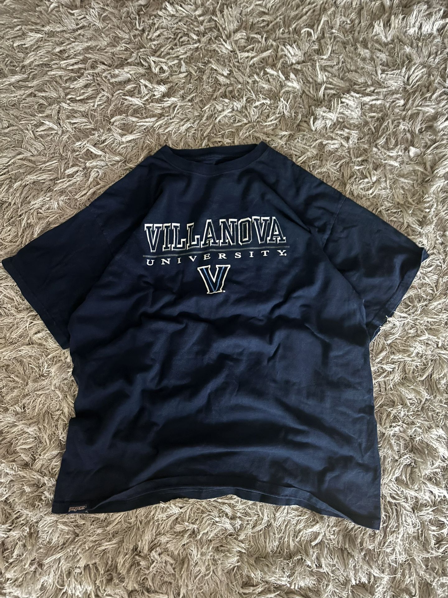 Navy Blue Villanova University Short-Sleeve T-Shirt by Jansport (Large)