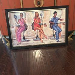 Hair Salon Painting 