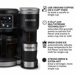 Kuerig coffee maker,  Brand new (open box)