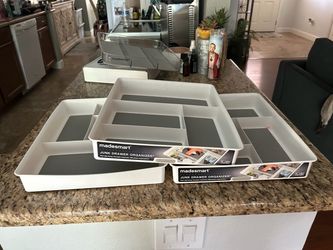 Drawer Organizer Utensil Trays