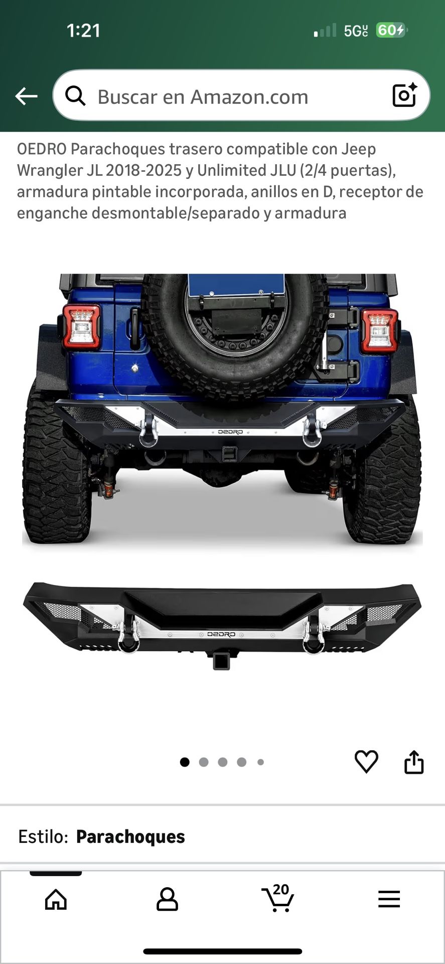 OEDRO PARACHOQUES TRACERO Y BUMPER DE FRENTE