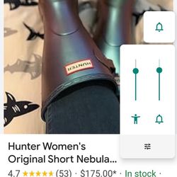 Original Short Nebula Rain Boot (Women) Size 6