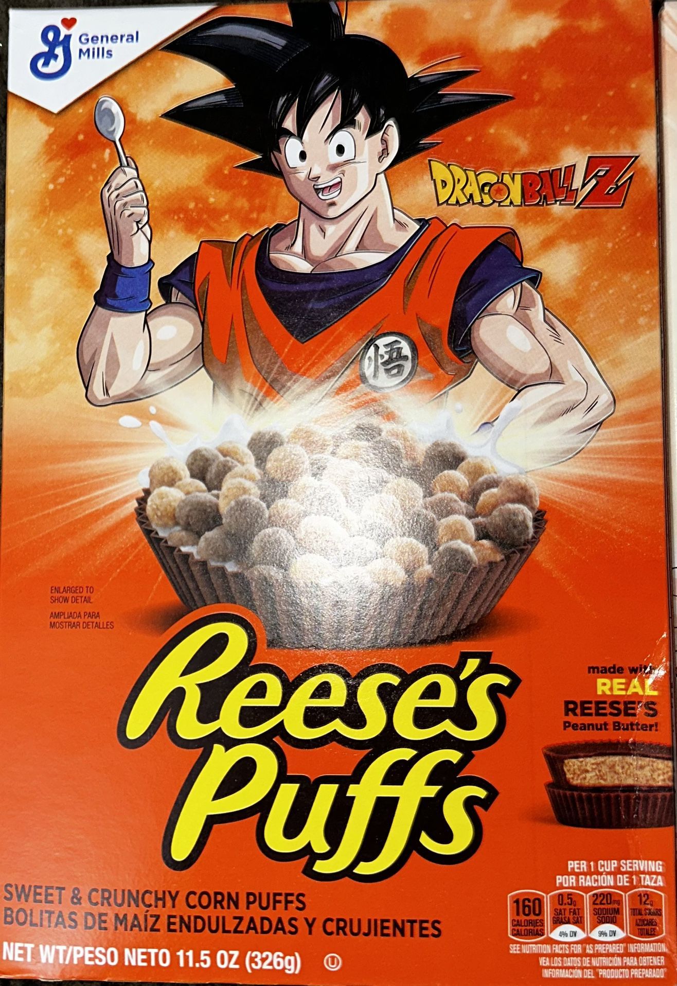 Reese’s Dragon Ball Z Boxes (4) Click On Pic To See Better Photo.