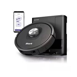 Shark Matrix Self Emptying 13.39 in. Robotic Vacuum with Smart Navigation Self-Cleaning Brushroll in Black