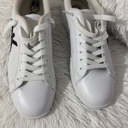 Calvin Klein White Sneakers Size 9.5